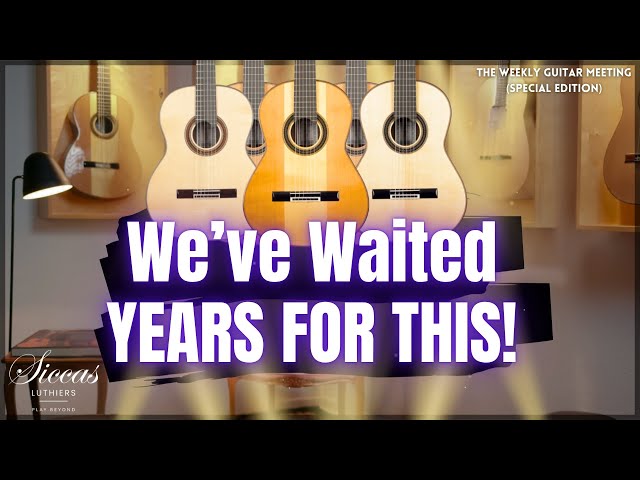 BEST GUITARS UNDER 3000€ | Launching our OWN BRAND - Siccas Luthiers!