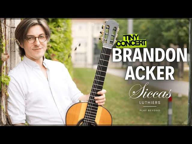 BRANDON ACKER - Online Concert on Siccas Luthiers Guitars | Baroque & Renaissance Music