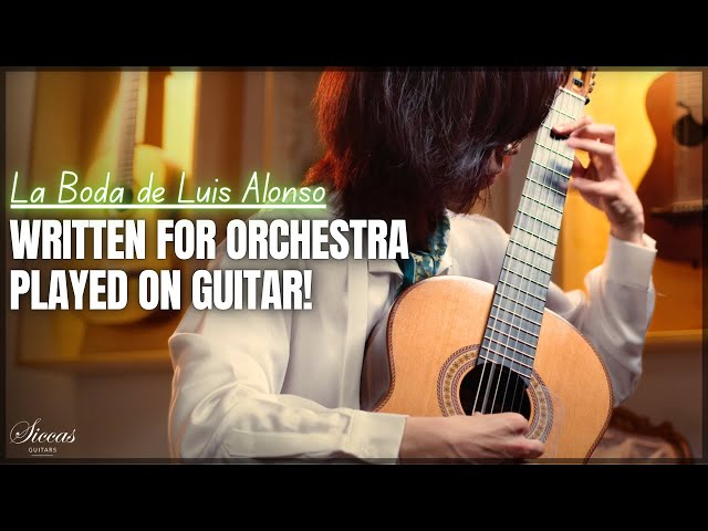 Shilong Fan plays La Boda de Luis Alonso by Jeronimo Giménez on a Dieter Hopf Classical Guitar