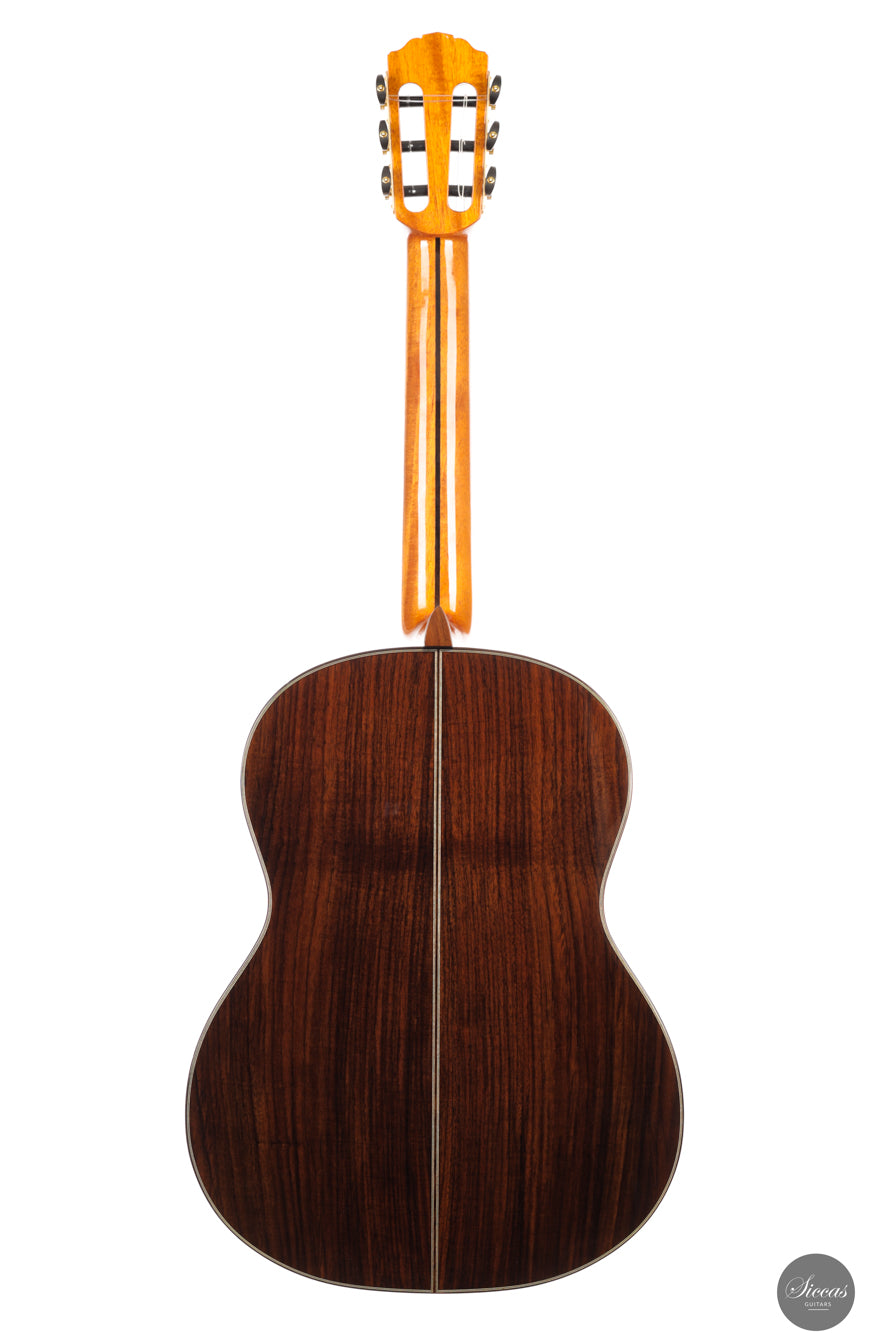 Siccas Luthiers - Recital Traditional Cedar 64 cm - Back and sides